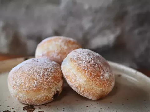 Mini koblížek s čoko náplní